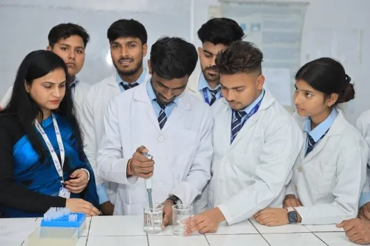Students in practical training